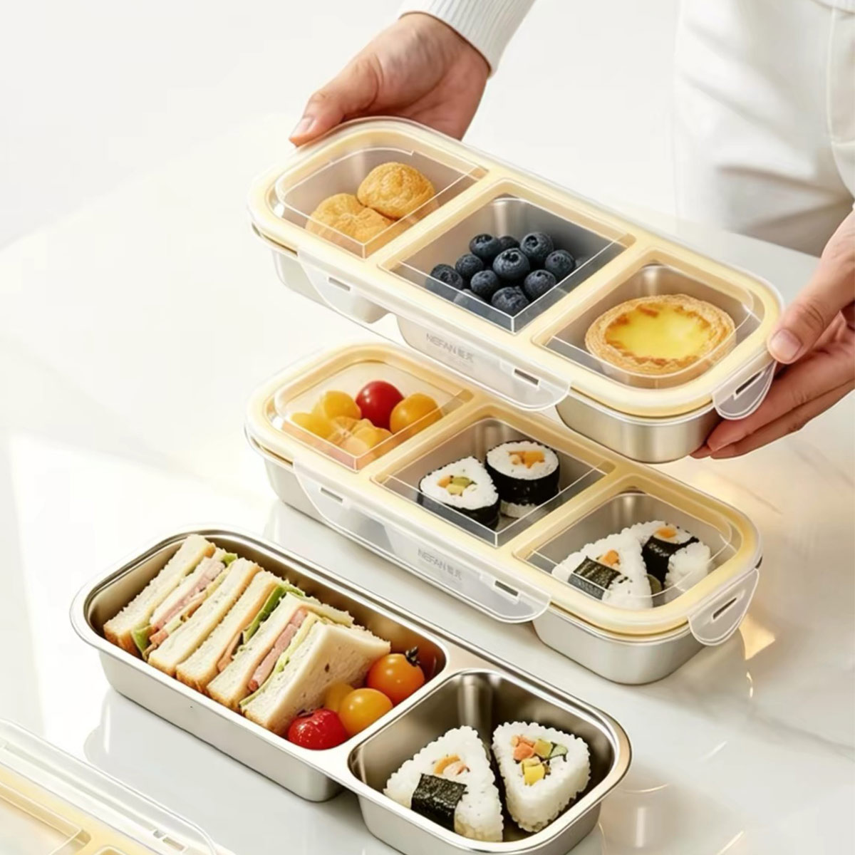 Edelstahl-Lebensmittelbehälter – Food Storage Oven Safe Bewertung und Preis