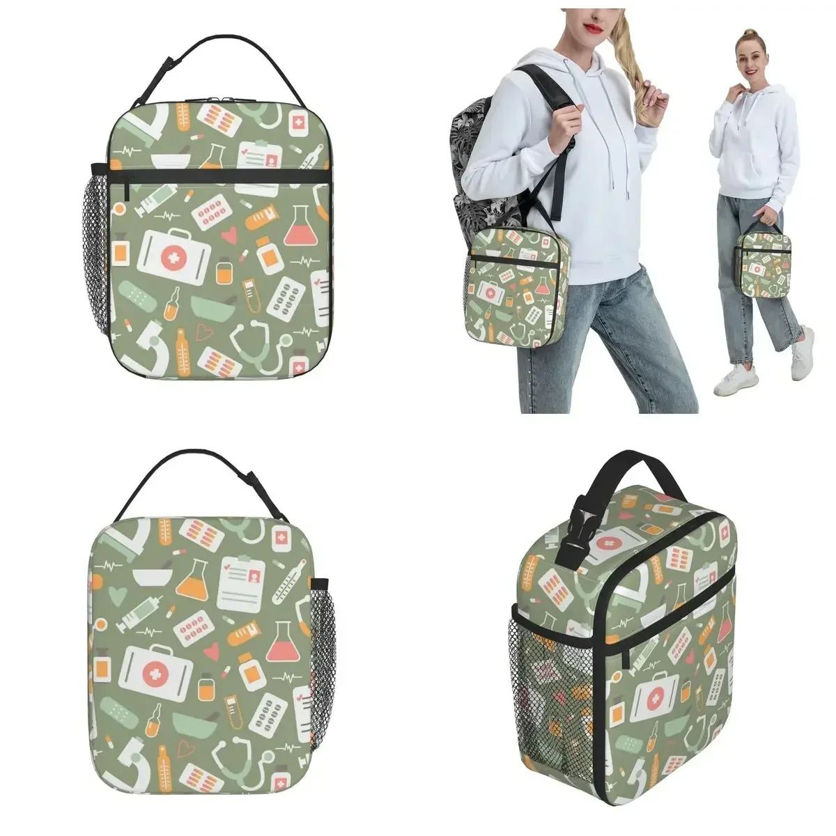 Krankenschwester-Muster Isolie – Food Storage Bag Bewertung und Preis