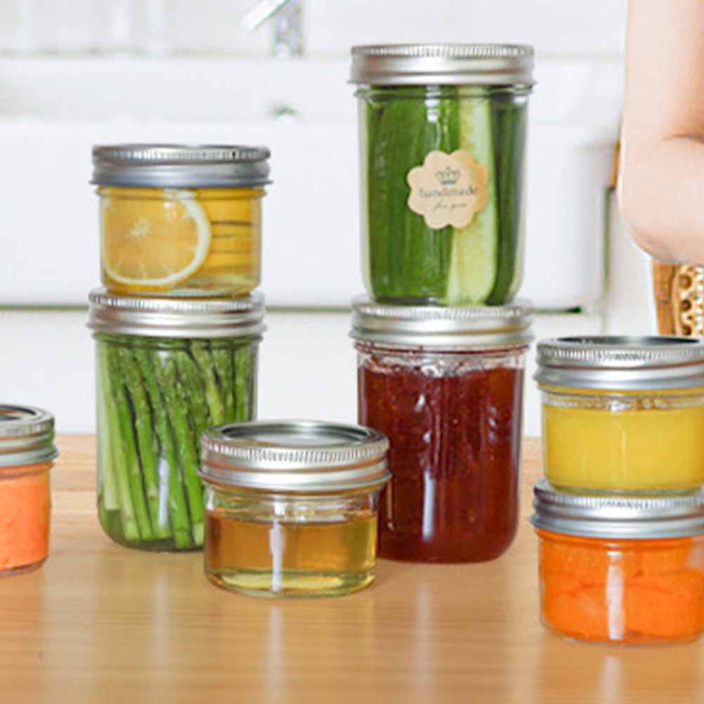 3 Stück Mini-Mason-Gläser mit  – Food Storage Containers Bewertung und Preis