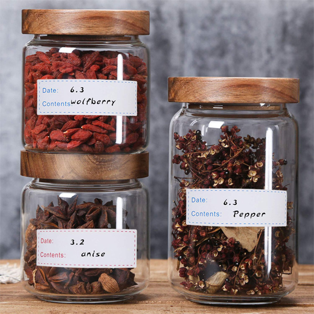 2 Rollen Rechteckige Lebensmit – Food Storage Labels Bewertung und Preis