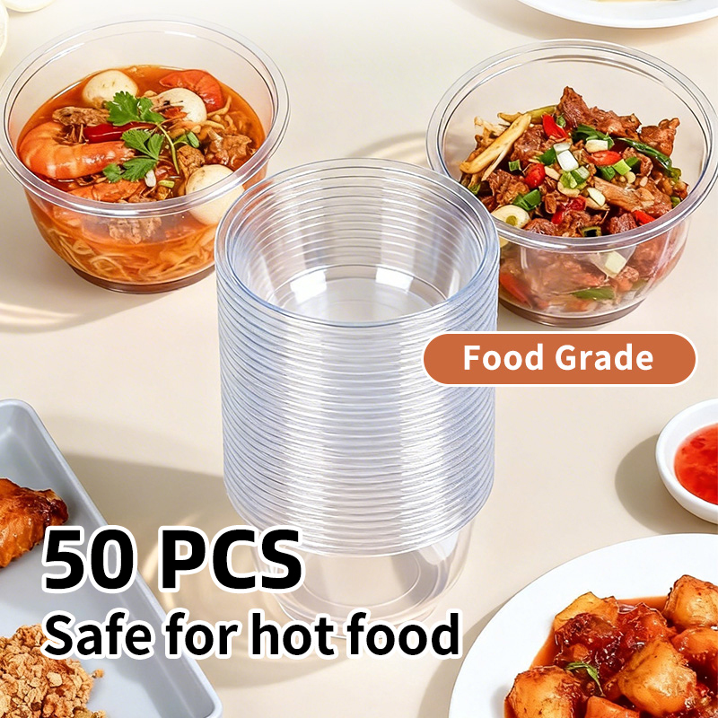 Einweg-Plastikschalen Transpar – Food Storage Meals Bewertung und Preis