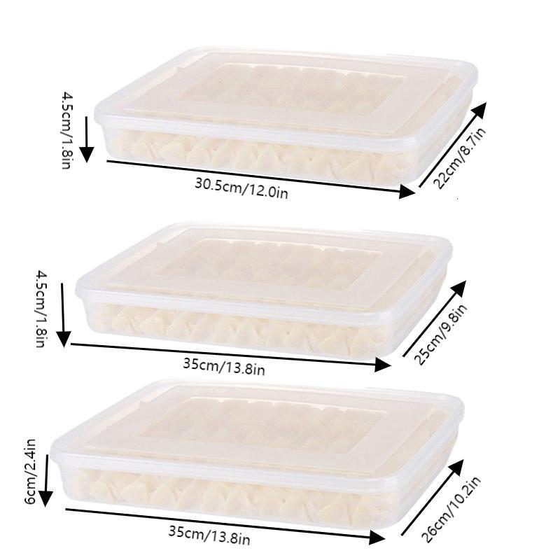 Transparente Aufbewahrungsbox  – Food Storage With Dividers Bewertung und Preis